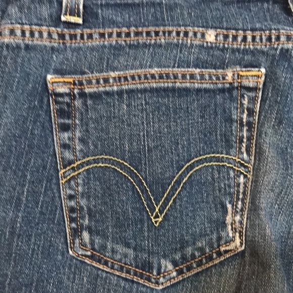 Levi’s 515 Medium Wash Boot Cut Jeans size 18 - Picture 4 of 9